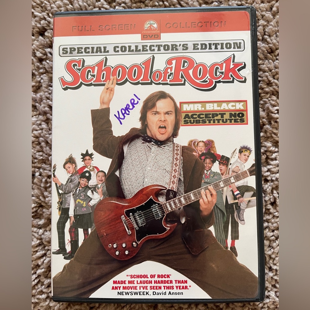 School of Rock DVD Special Collector's Edition